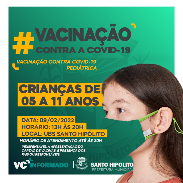 Vacinação contra COVID-19 Pediátrica