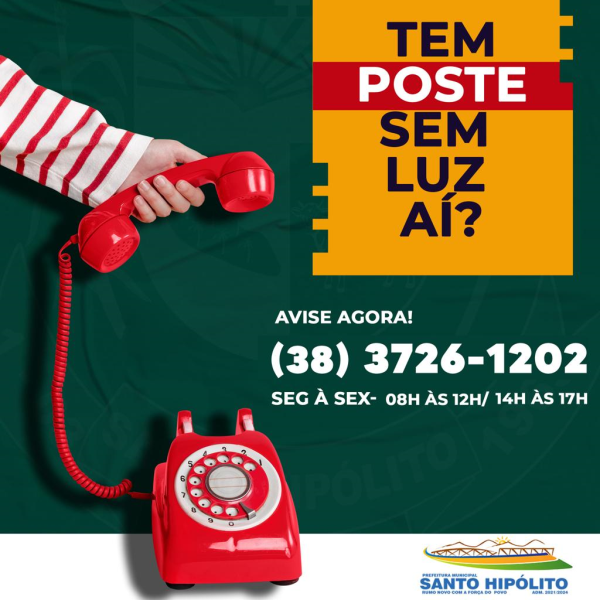 Tem Poste sem Luz aí!?