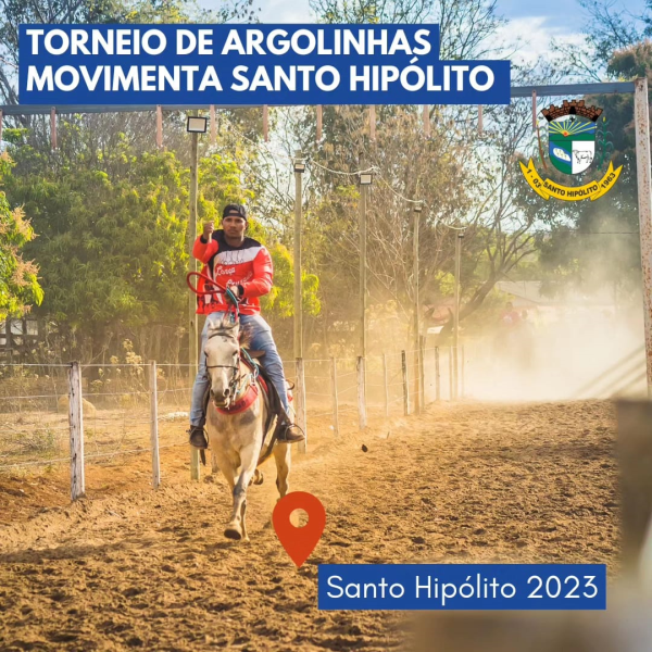 Abertura do Torneio de Argolinhas movimenta a cidade de Santo Hipólito
