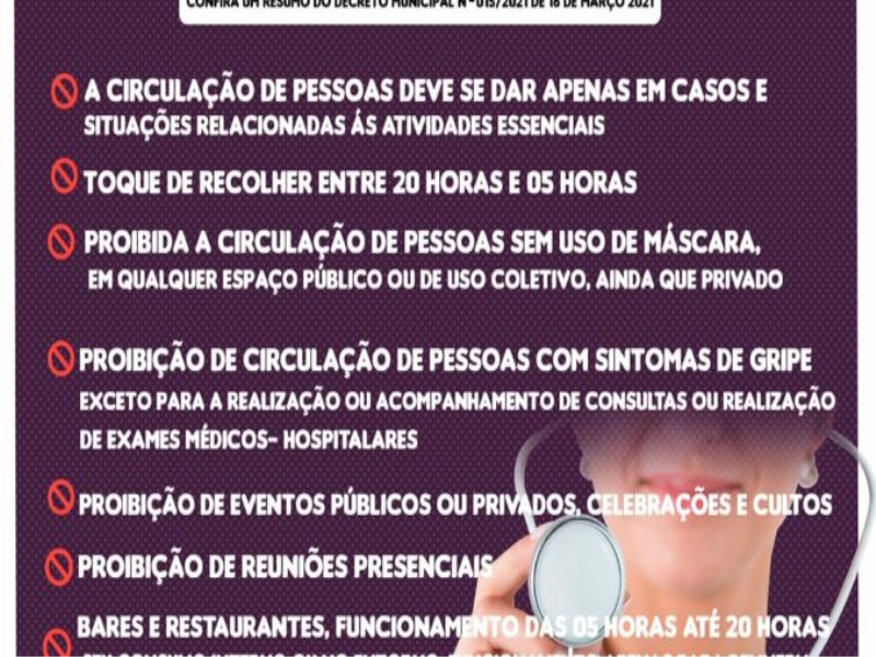Santo Hipólito entra na onda roxa no combate ao Covid-19.