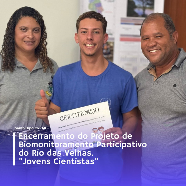 Encerramento do Projeto de Biomonitorameno do Rio das Velhas