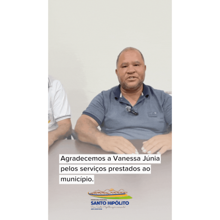 PARA SANTO HIPÓLITO SEGUIR AVANÇADO