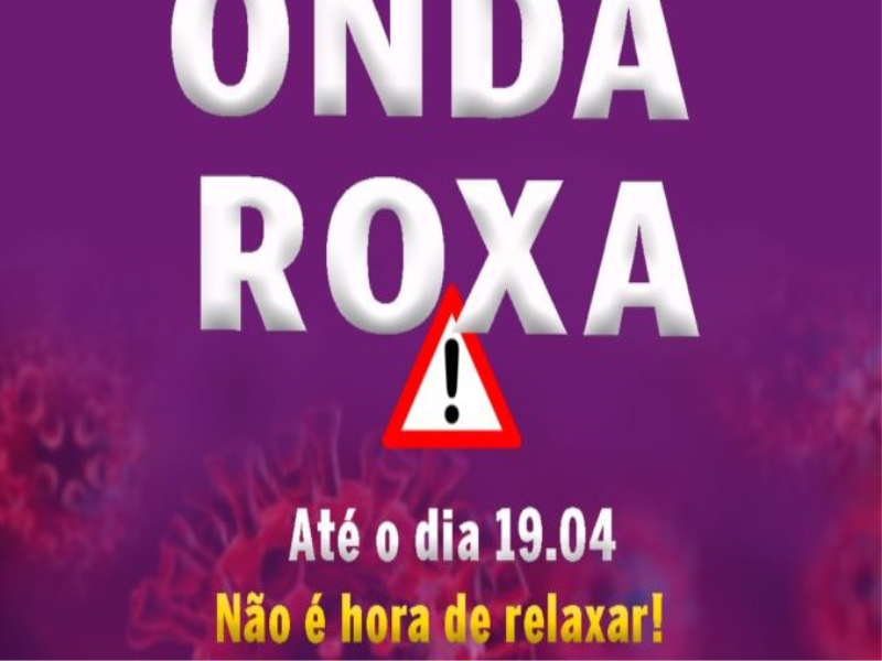 Santo Hipólito continua na onda roxa.