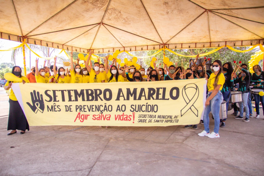 CAMINHADA SETEMBRO AMARELO. TODOS PELA VIDA!